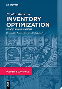 Cover of Inventory Optimization: Models and Simulations, by Nicolas Vandeput